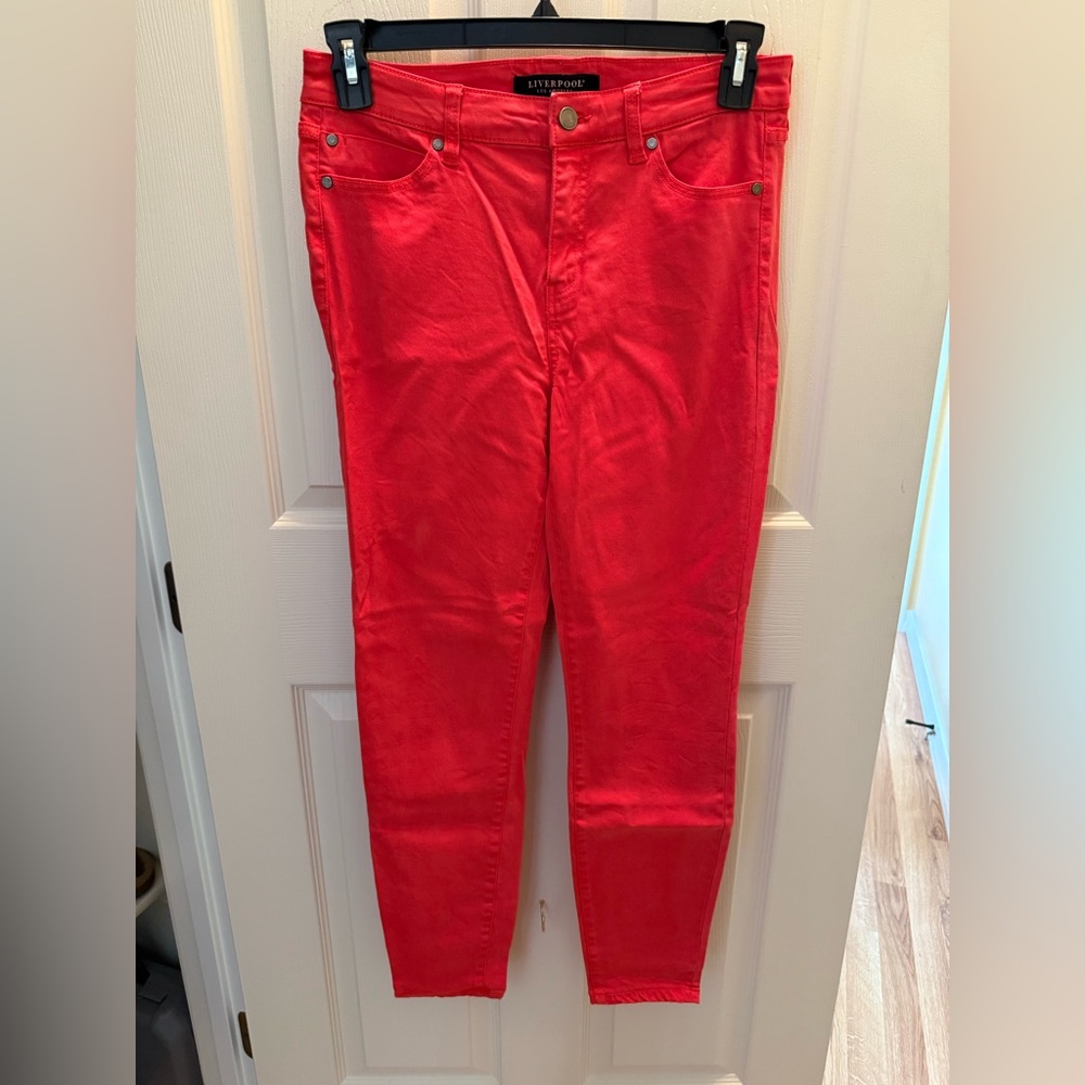 Liverpool Los Angeles Vibrant Red Women's Jeans